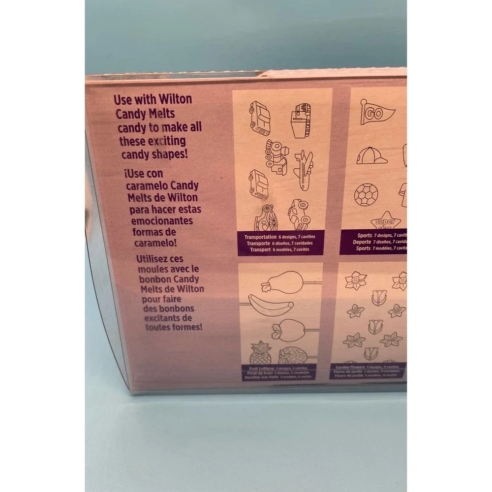 New wilton candy mold set
